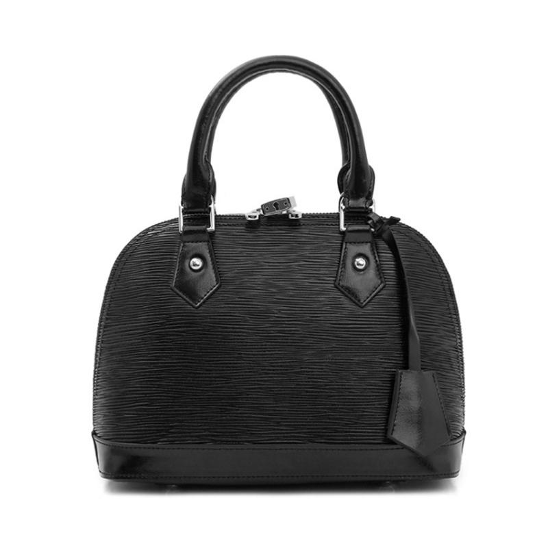 

2021 genuine leather bag shell bag mini handbag designer ladies luxury bags for women women bags, Black