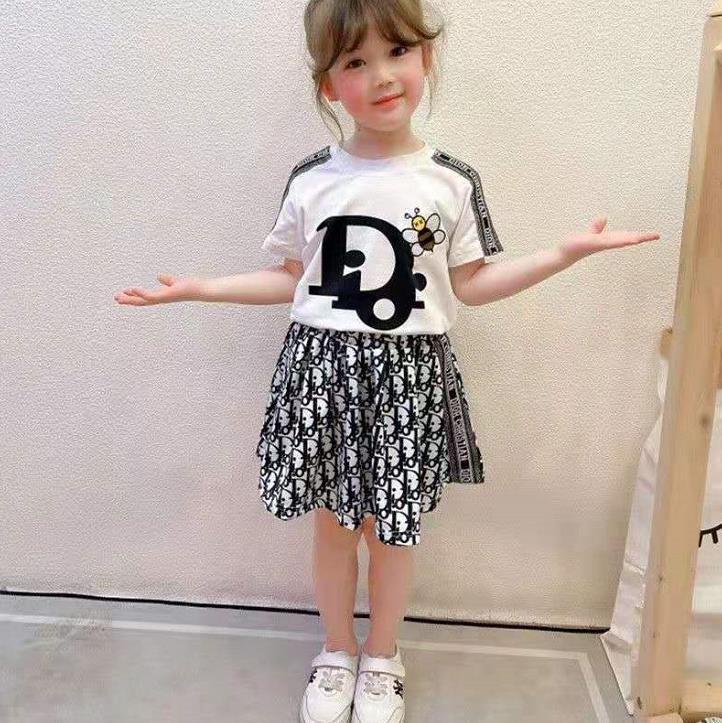 

A119 Girls Boy suit new spring clothes female baby fashion tooling jacket + pants two-piece suit, White