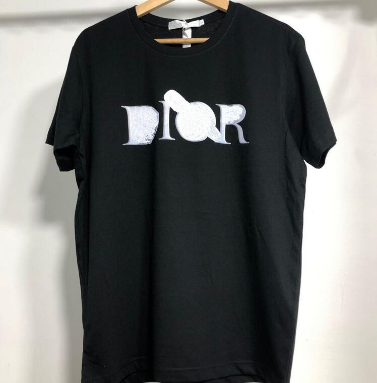 

2021 Mens T shirt Designer 3D Letters Printed Stylist Casual Summer Breathable Clothing Men Women Top Quality Clothes Couples Tees Wholesale QA4, White;black