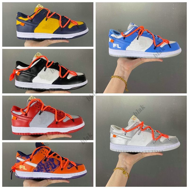 

2021 Dunks Low Casual Shoes Chunky Dunky White Mens Womens x Travis Scotts off Skateboards Sports blue red pink sb Sneakers Trainers With