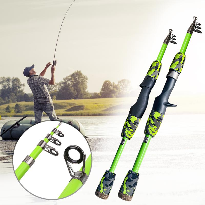 

Boat Fishing Rods Portable Travel Rod Spinning Casting 1.2m 1.5m Lure Feeder Pole Gear For Outdoor Accessories