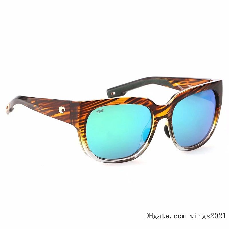 

Classic Costa Sunglasses for Men Luxury Designers Sun Glasses UV400 High-quality Polarized PC Lens 580P Color Coated TR-90&Silicone Frame - Model Waterwoman 2