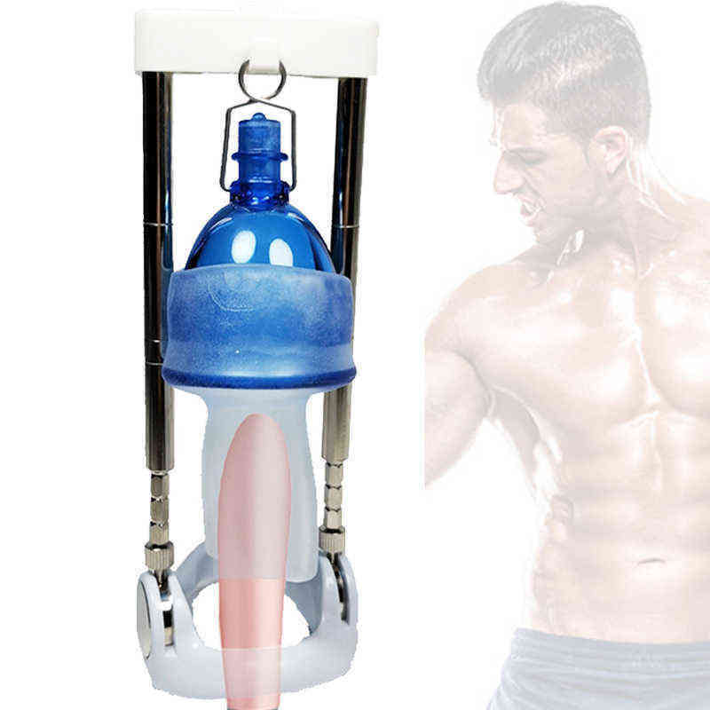 

NXY Sex Toy Extension Penis Pump Extender Enlargement Stretcher Male Masturbator Dick Enhancer Bigger Growth Traction Exerciser Adult for Men 0104