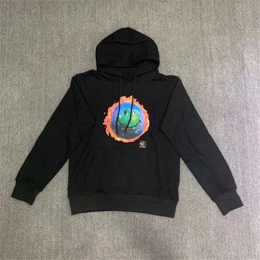 

2021 New Travis Scott Cactus Jack Jackboys World Happy Face Hoodie Women Men Pullover Hooded Qh5m, 30