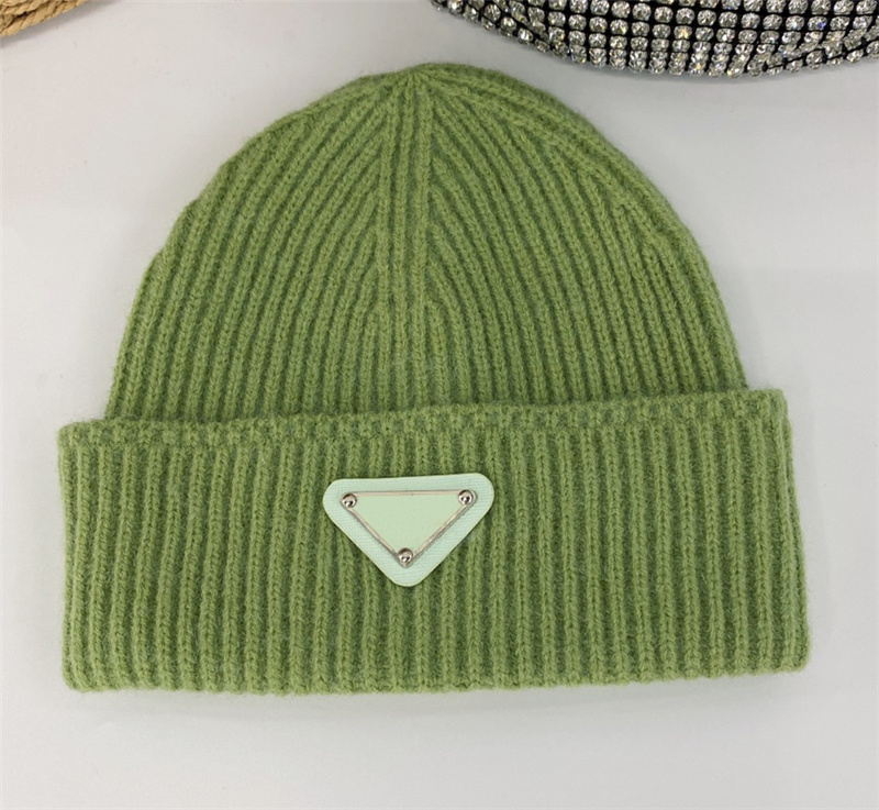 

Luxury Mens Designer Beanies Brand Knitted Hat Winter Men Simple Style Ladies Winter Hats Solid Warm Fitted Hats, Blue;gray