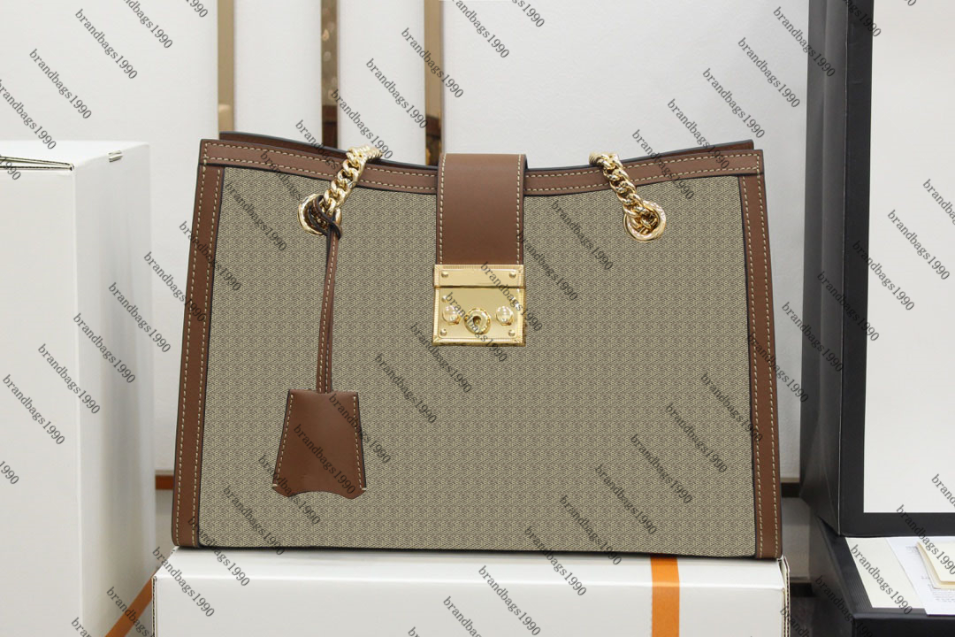

35CM handmade canvas pattern shopping bag Padlock bags ladies large-capacity handbags Paris Top quality fashion handbag retro ethnic style Large size, Extra shipping fee(not bag)
