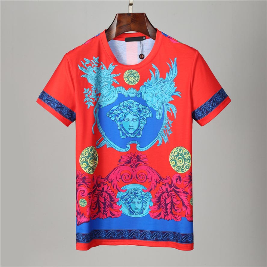 

2021 Casual Fashion Round Neck Men's Printed T-shirt Spring/Summer T-shirt High Quality Men's Hair Stylist T-shirt Hip Hop Men's, White;black