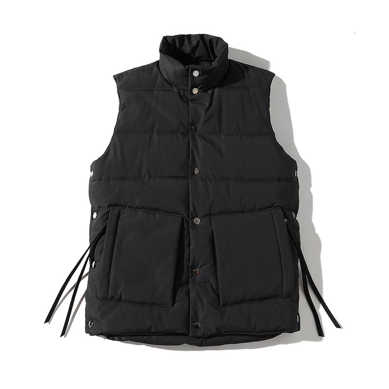 

2021 New Winter Ribbons Hiphop Streetwear Casual Waistcoat Sleeveless Jacket Warm Men' Vest Overcoats Dropshipping 2ua8 Cfm5, Yellow