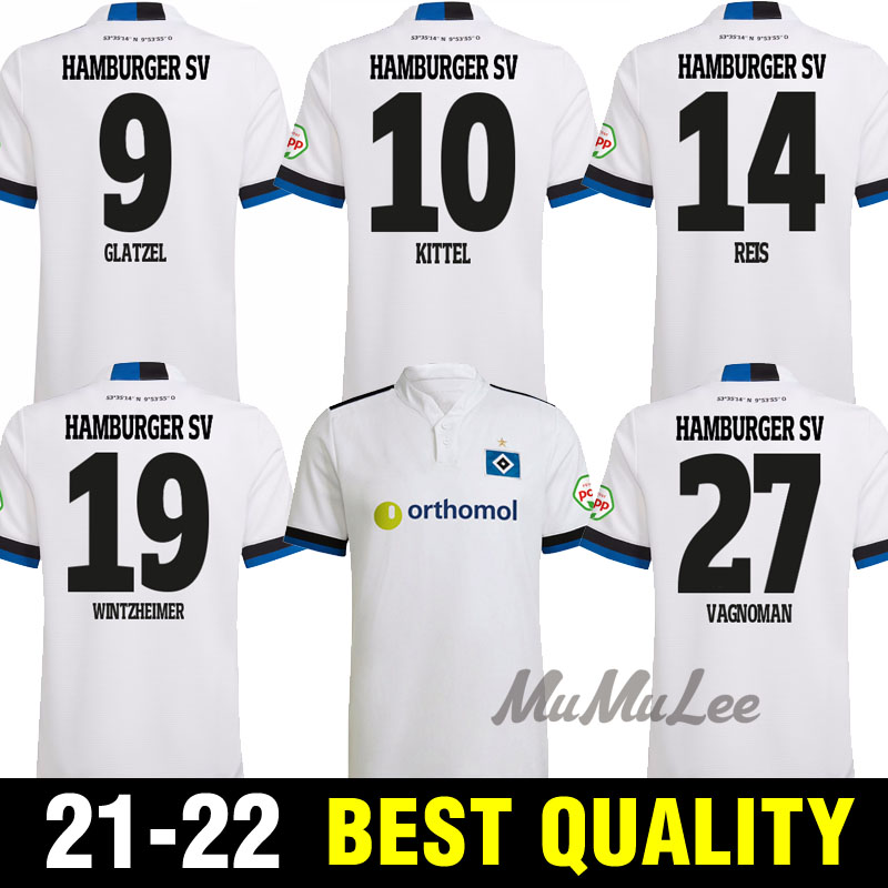 

Hamburger SV 21 22 HOME SOCCER JERSEYS Vagnoman ONANA LEIBOLD REIS Kittel GLATZEL Dudziak FOOTBALL SHIRTS 2021 2022 camisetas de fútbol top thailand
