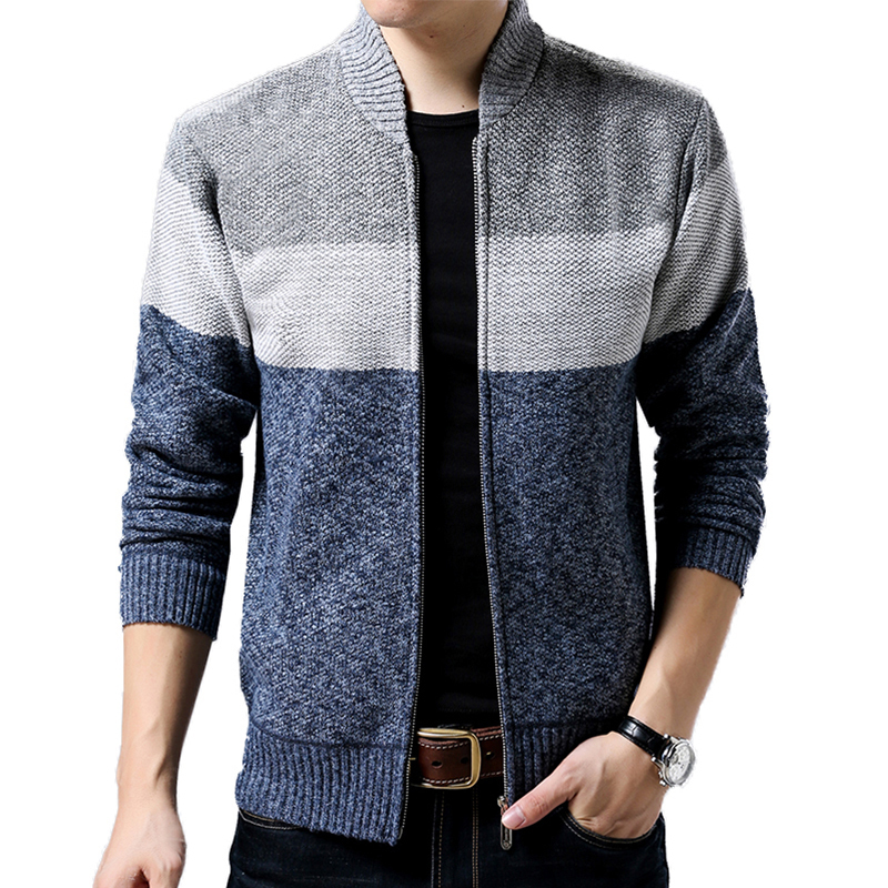 

2021 New Mens Sweaters Knitted Cardigan Masculino Pull Men's Turtleneck Knitwear Sweatercoats Cashmere Sweater Male Outerwear Tops 3l1a, Red