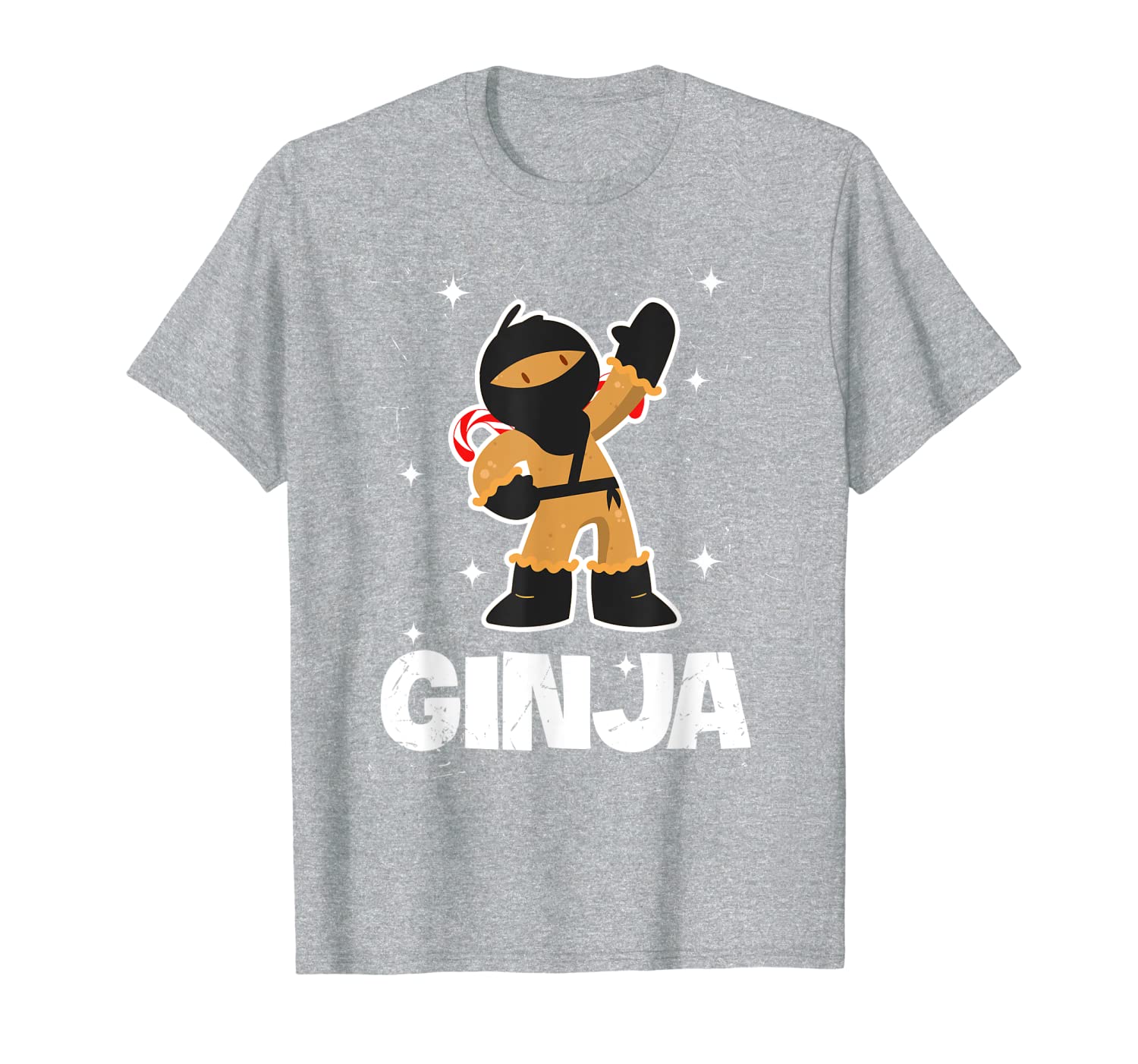The Ginja | Funny Gingerbread Man Ginger Gift Tee Bake T-Shirt-image-702217548