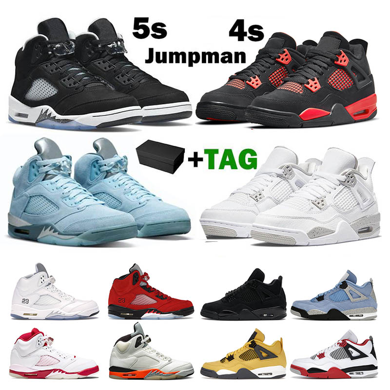 

5s men women basketball shoes jumpman retro jordan air jordan 4 Oreo Moonlight Raging Red Thunder Stealth 2.0 Fire What The Blue Bird Alternate Bel mens sports sneakers, #27