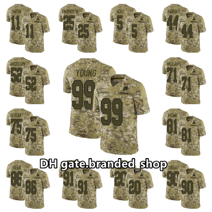 

Washington Redskins men 11 Alex Smith 25 Antonio Gibson 52 Ryan Anderson women camo Salute To Service Limited NFL 2021 Jersey, Black;red