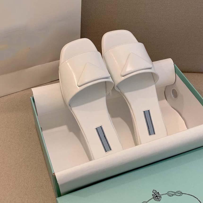 

Flat sandal Women Hotel High Heels Sandals Striped Slippers Embroidery knit Shoes Ladies Scuffs Block Alphabet Slipper Summer Heel with box, Black