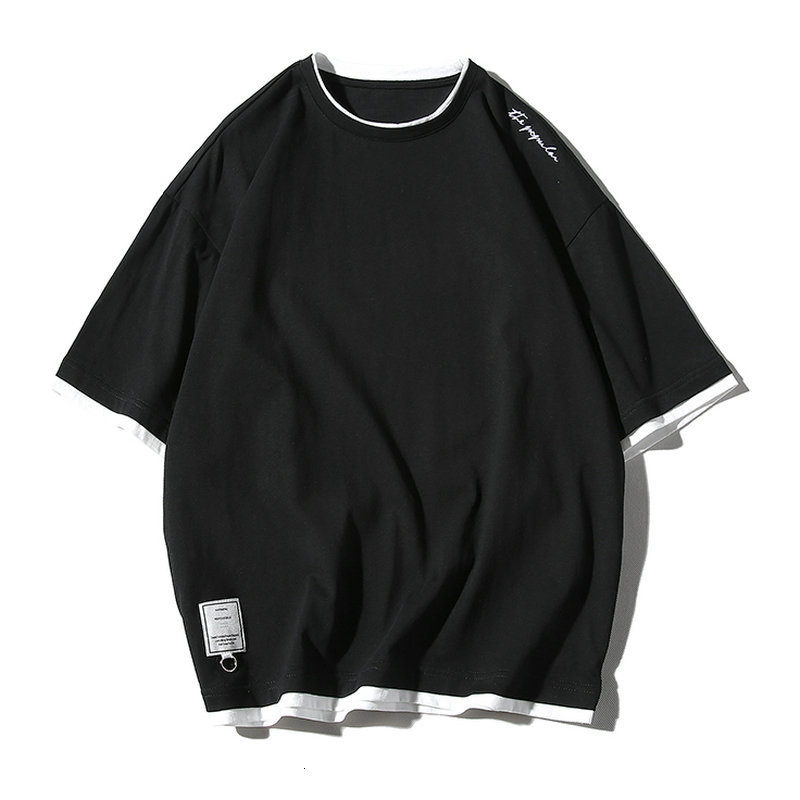 

2021 New Design Summer Shirt Men Short-sleeve Tee Loose Cotton Mens t Shirts Fashion Style Tshirt Casual T-shirt Clothes Streetwear Lt6o, Green