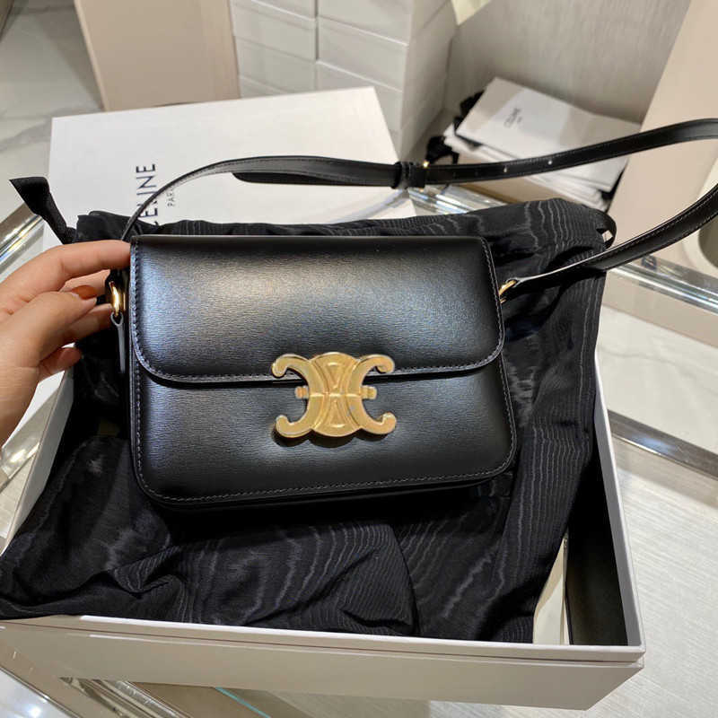 

Triumphal arch box small square 2020 new fashion tofu advanced single shoulder messenger bag for women, Mixed oil black small
