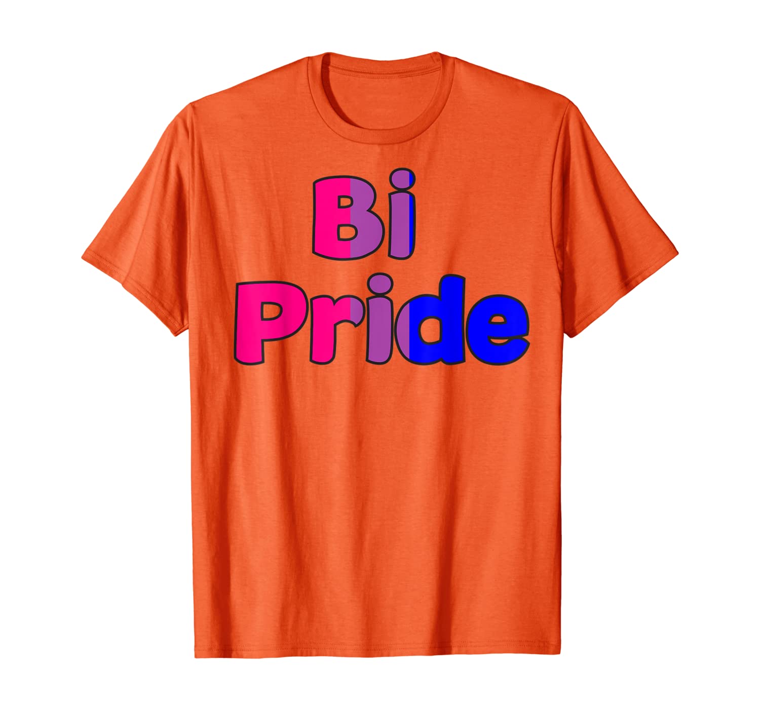 

Bi Pride Parade - Bisexual Pride 2019 Funny Gift T-Shirt, White;black