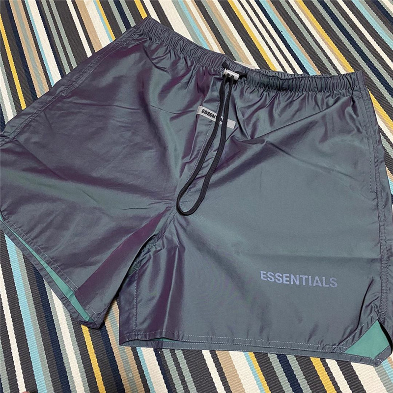 

2021 New 20ss Latest Fog Men Women Breechcloth Drawstring Colorful Ribbon Beach Streetwear Fashion Shorts G90x