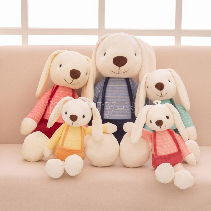 

40cm Easter Bunny Plush Rabbit Baby Toys Cute Soft Cloth Stuffed Animals Rabbit Home Decor For Children Baby Appease Toys Gift