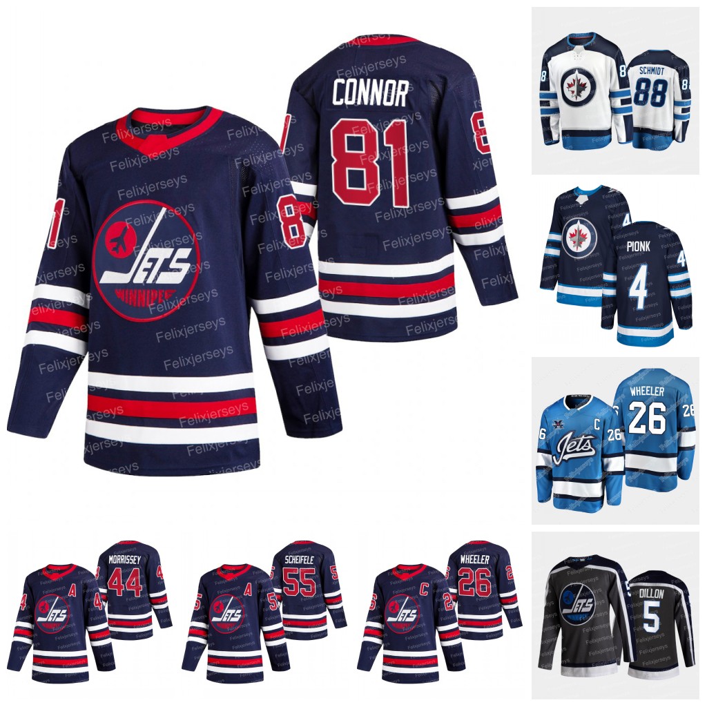 

Womens Winnipeg Jets Kyle Connor Jersey Brenden Dillon Josh Morrissey Pierre-Luc Dubois Nate Schmidt Blake Wheeler Mark Scheifele Neal Pionk, Black;red