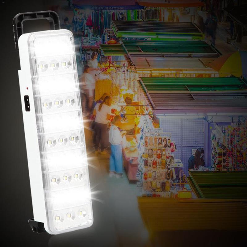

Multi-function Rechargeable LED Emergency Light Home Shopping Mall Outdoor Camping Light Large Capacity Battery