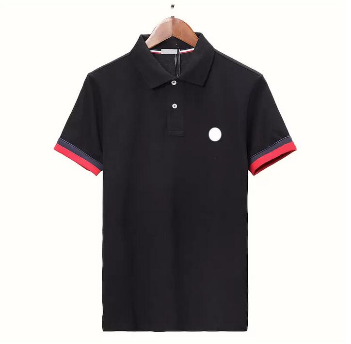 

designer MAYA france Mens Polos luxury embroidery logo women polo shirt, White