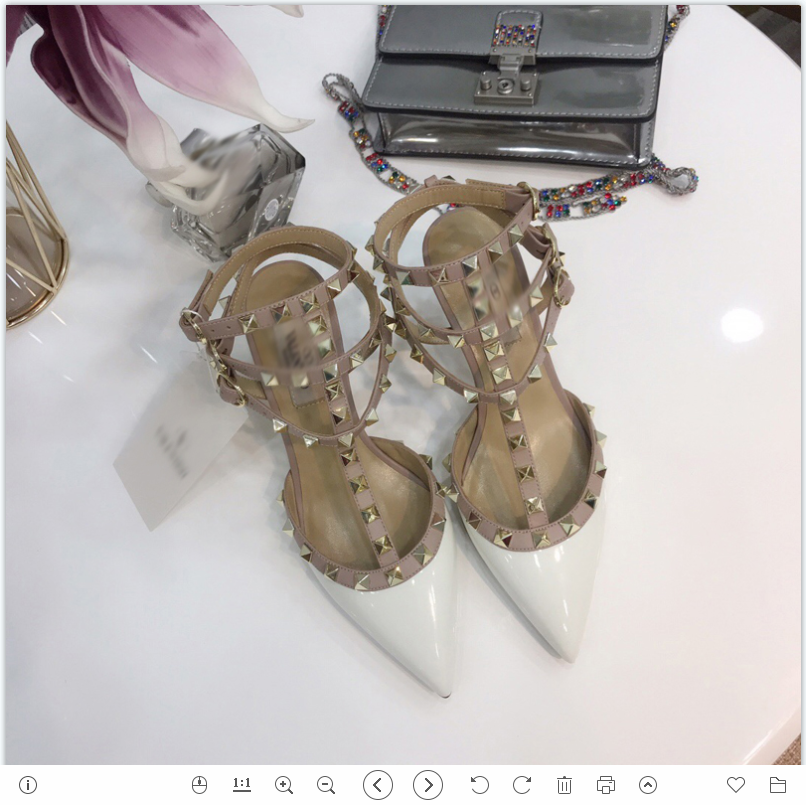 

2021 Good Quality Fashion Women Luxurys Designers Shoes Designer Sandals Womens Luxury High Heels Sandal Dress Shoess With Box Size 35-41 -G432, White