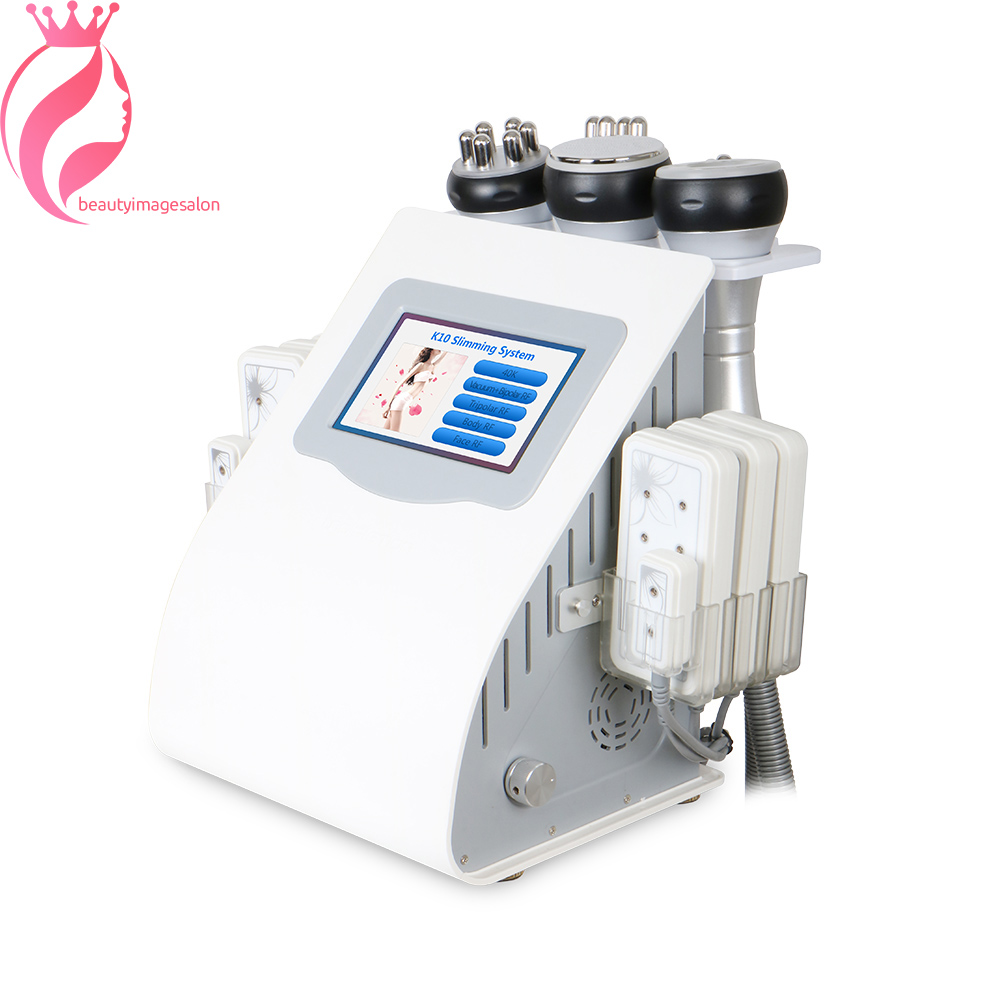 

6 in 1 Professional Slimming RF Radio Frequency Vacuum Ultrasonic Cavitation 650nm Laser Machine for Weight Loss