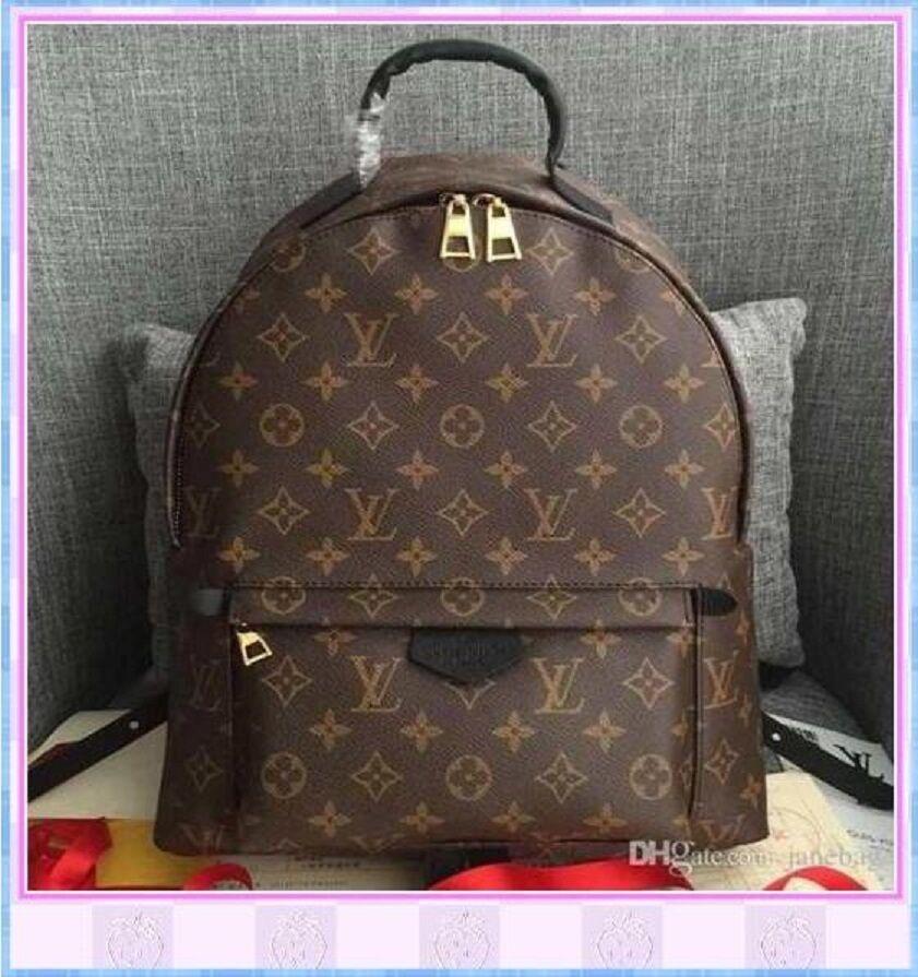 

Women PALM SPRINGS Backpack Handbags Luxurys Shoulder Bags Designers Travel Messenger Bag Purse LV LOUIS VITTON tote