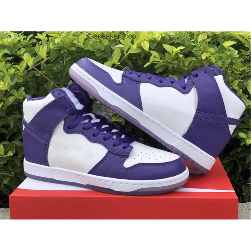 

Dunk High WMNS Varsity Purple White Outdoor Shoes Men Women City Attack Zapatos Sneakers Skateboard Shoes With Original Box 5-13, Customize