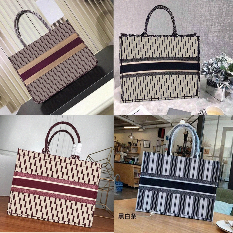 

2020 tote C shopping bag cherry blossom flowers cavans Book Totes Designer handbag D bookbags Printed embroidered bag large capacity n q3av#