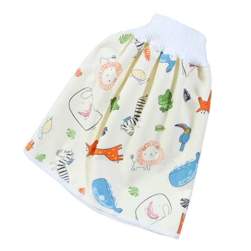 

Cloth Diapers 2 In 1 Comfy Children Baby Diaper Skirt Shorts Cotton Potty Training Nappy Pants, Red