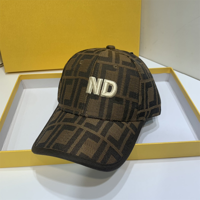 

Embroidery Womens Baseball Cap Coffee Hat Letters Caps Designer Hats Mens Classic Casquette Luxury Bonnet Beanie Habbly, Brown
