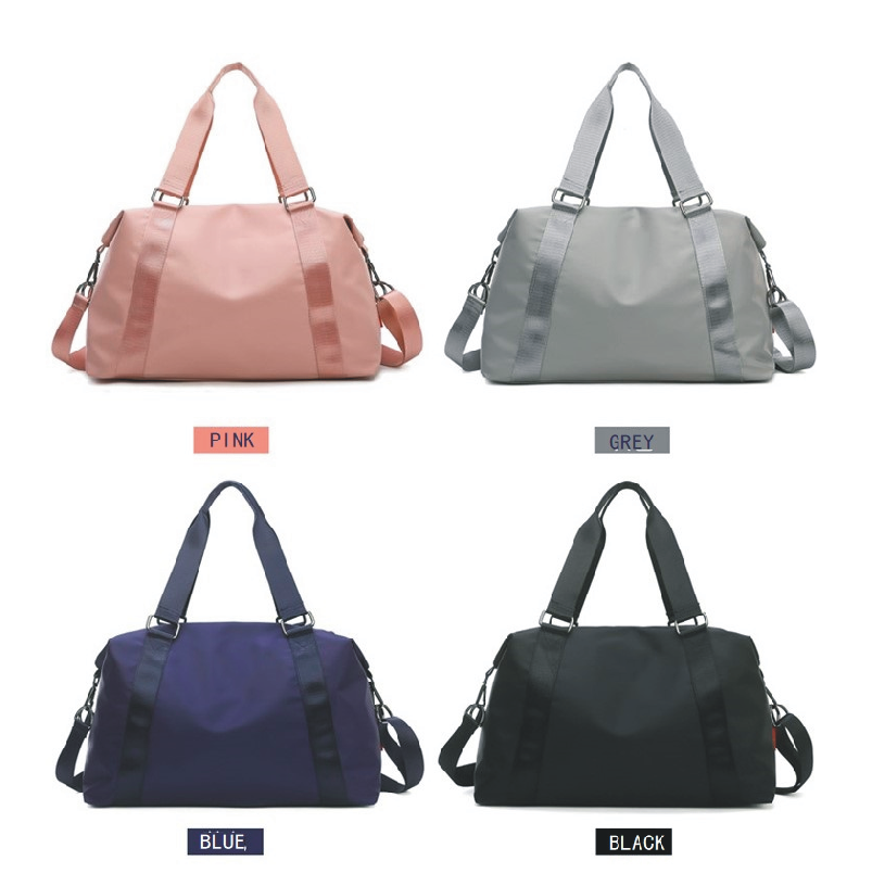 

Outdoor Bags Women Sports Gym Bag Travel Dry Wet Fitness Handbag Multifunction Swimming Shoulder Duffel Weekend Training LL, Pink