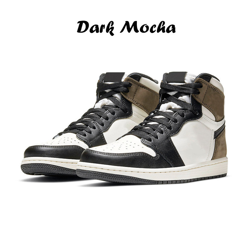 

s 1s jumpman 1 men women University Blue Dark Mocha Obsidian Light Smoke Grey Panda sneaker outdoor sports shoes trainer16IB