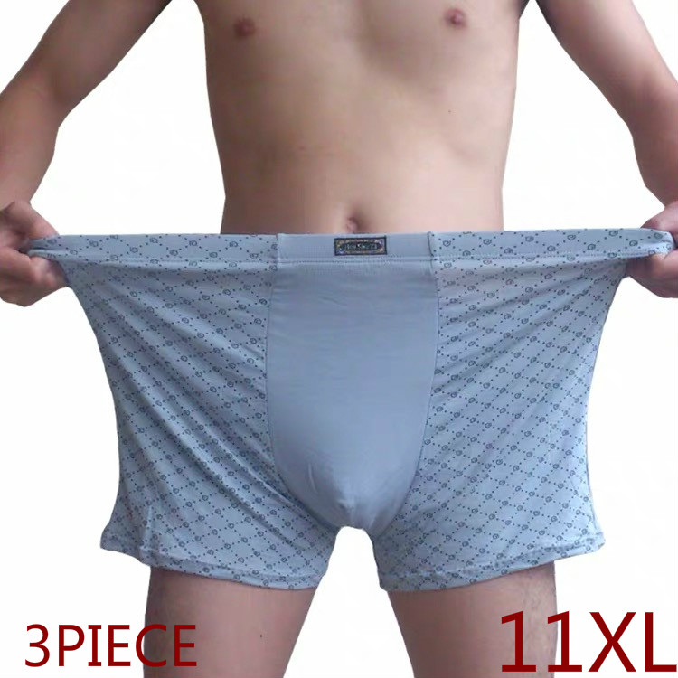 

Plus Size Mens Boxer Panties Underpant Lot big size 11XL Loose Under Wear Large Short Cotton Plus  11XL Underwear Boxer Male, Set 2
