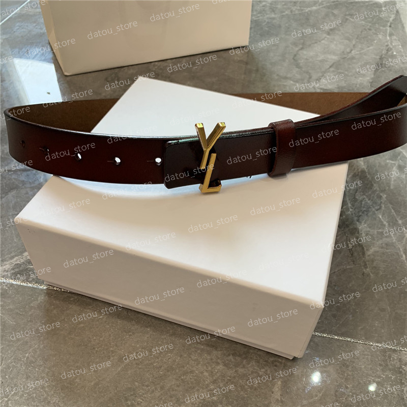 

Genuine Leather Belt For Women Fashion Men Designer Belts Big Letter Buckle Womens Luxury Waistband Cintura Ceintures Gürtel Belt 2.8 Width, As pic