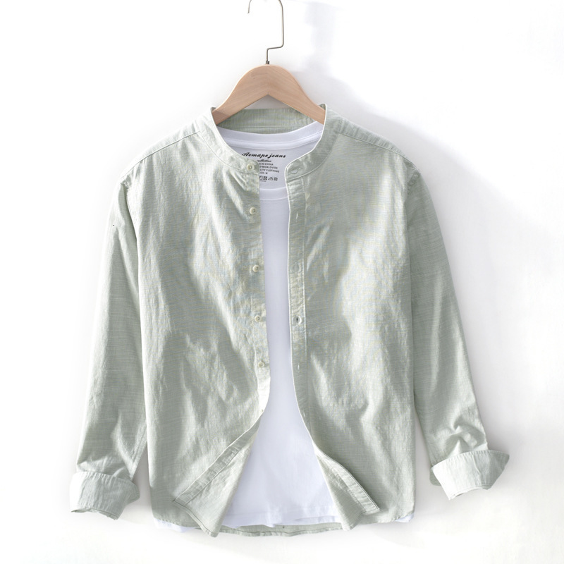 

2021 Gola Manly Shirts 100% Classic Cotton Thin Minimalist Setting Casual Shirt New Fall 0xfs, White