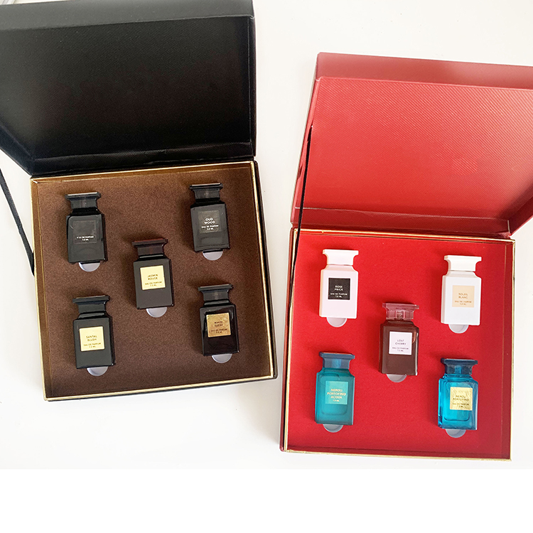 

neutral perfume set 7.5ml 5 pirces suit spray Q version for gift box EDP long lasting fragrance counter edition and fast free delivery