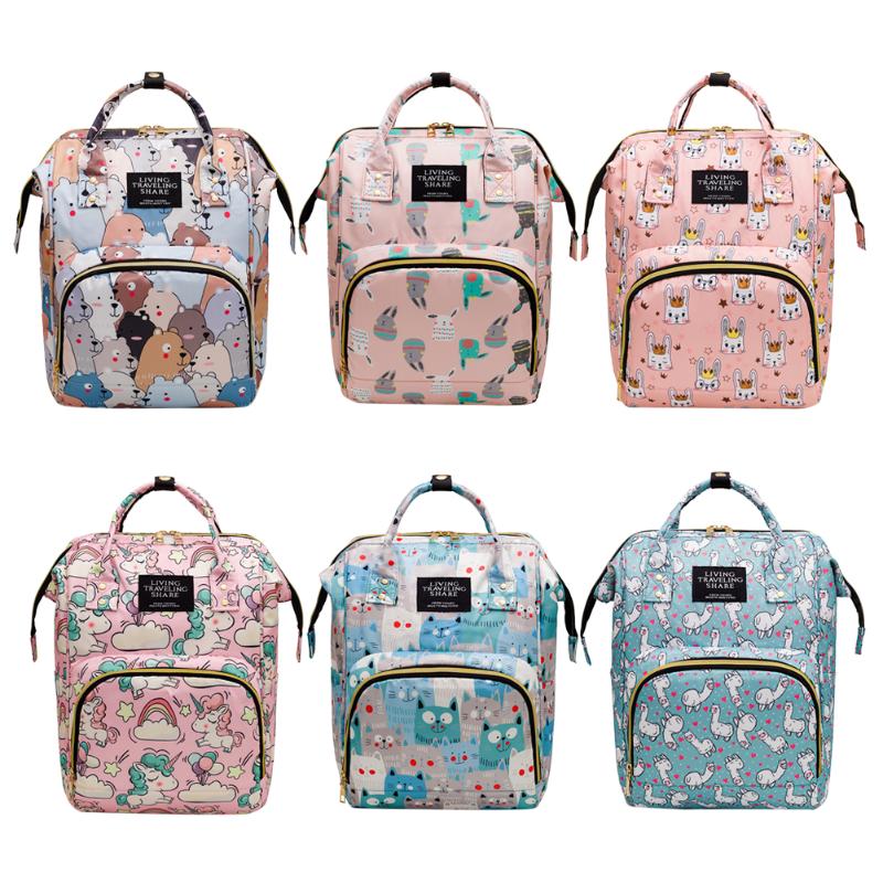 

Mummy Maternity Diaper Bags Waterproof Large Capacity Baby Backpack For Moms Women's Shopper Fashion Bag 2021, 03