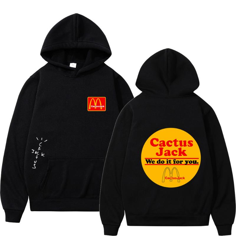 

Men' Hoodies Sweatshirts Hip Hop Print Funny Women Men Hooded Sweatshirt Casual Pullover Harajuku, Black