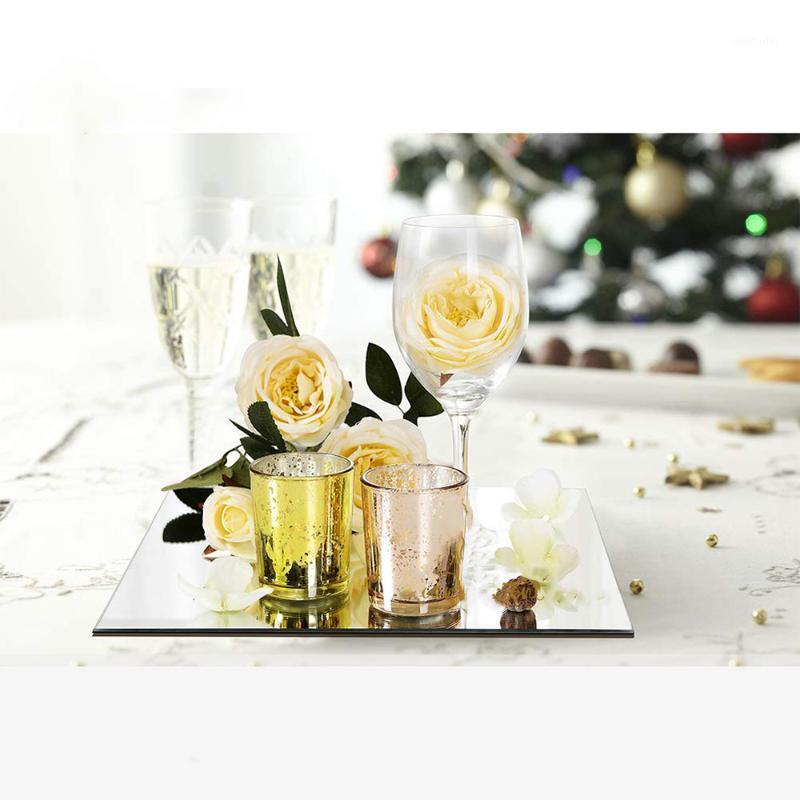

Party Decoration IMUWEN Acrylic Tray Clear Wedding Centerpiece Supplier Home Table Decor
