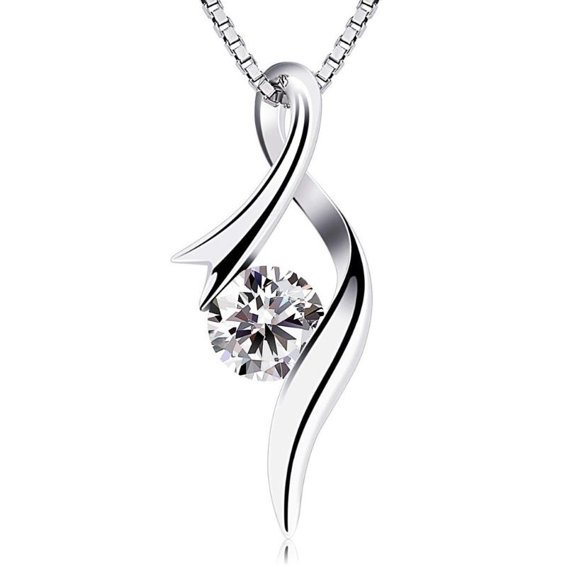 

Pendant Necklaces 2021 Trendy Necklace Fashion Jewelry Charm Silver Plated Hollow Elegant Retro Girl Gifts Chain Gold