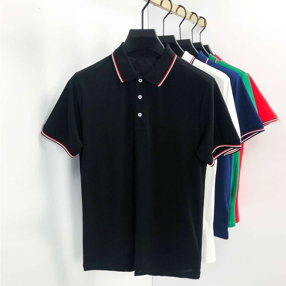 

designer mens monclair polo shirts women fashion Embroidery letter Business short sleeve calssic tshirt, Supplement (not shipped separately)