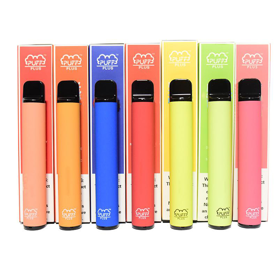

Puff Plus Disposable Vape 800 puffs Bars Plus 550mAh Battery 3.2ml Capacity Pods Disposable e-cigarette Puff Plus Disposable Vape Pen