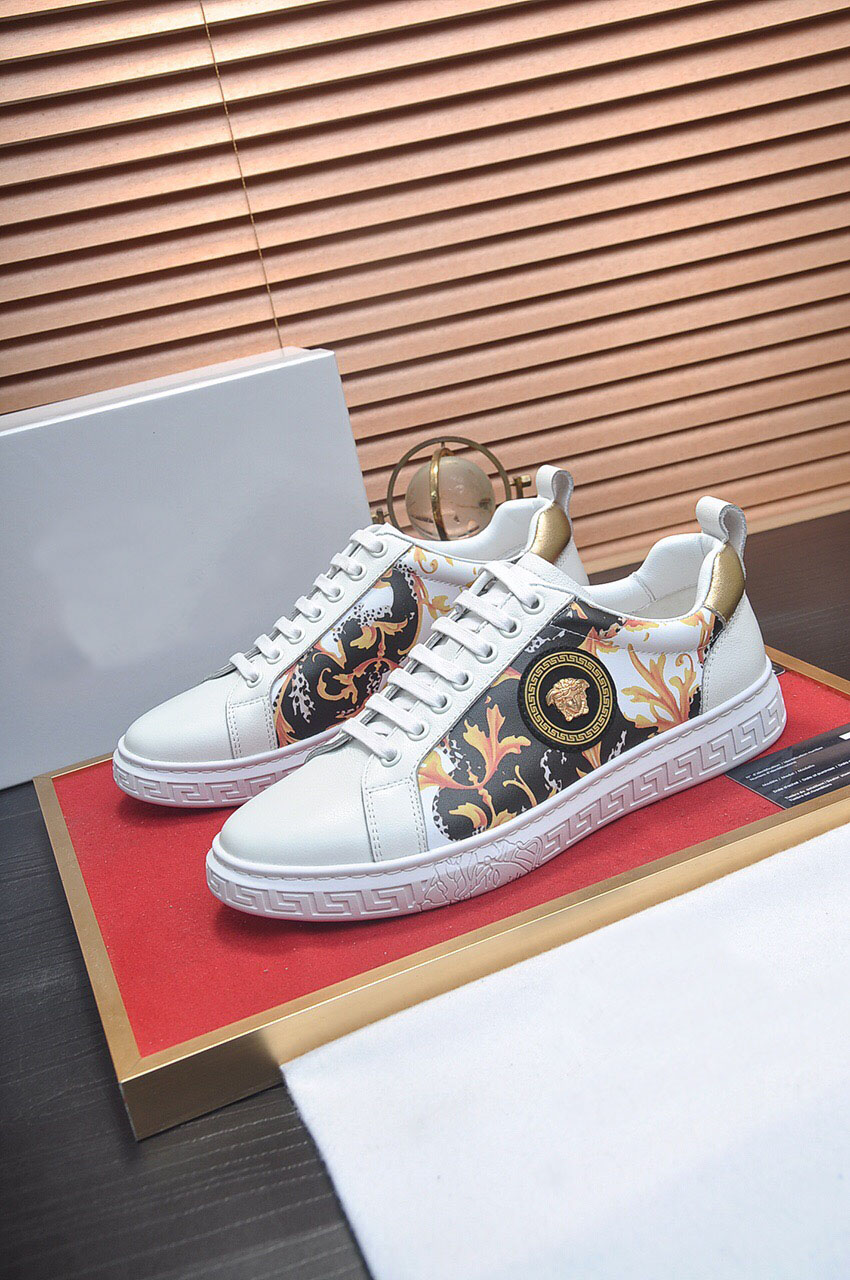 

2021 Mens Fashion Comfortable Trend Flats Genuine Leather Casual Sneakers Male Brand Outdoor Walking Shoes Size 38-45, White