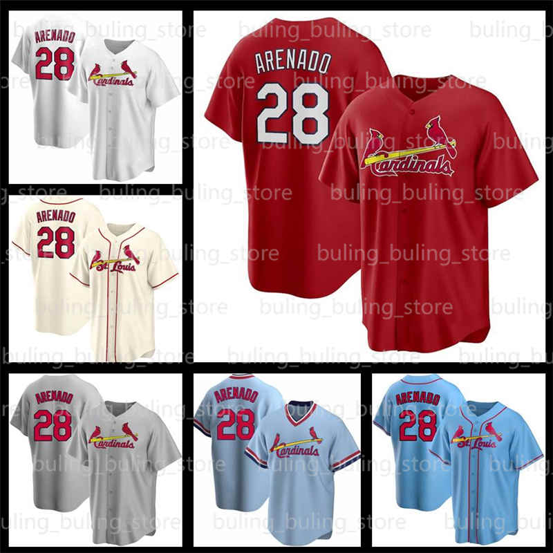 

28 Nolan Arenado St. Louis Cardinal Jersey Men Women Youth 46 Paul Goldschmidt 4 Yadier Molina 1 Ozzie Smith 25 Dexter Fowler Custom Jerseys, Blue;black