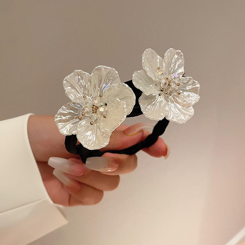 

Hair Clips & Barrettes Flower Wedding Bridal Rhinestone Head Artifact Bud Tied Half Ball Pins Women Accessory, Golden;silver