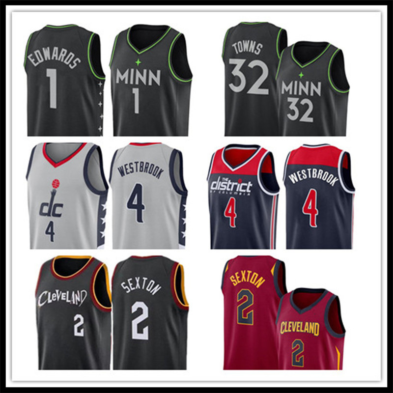 

Free WashingtonWizardsRussell 4 Westbrook Jersey MinnesotaTimberwolvesAnthony 1 Edwards Towns ClevelandCavaliersCollin 2 Sexton Grey