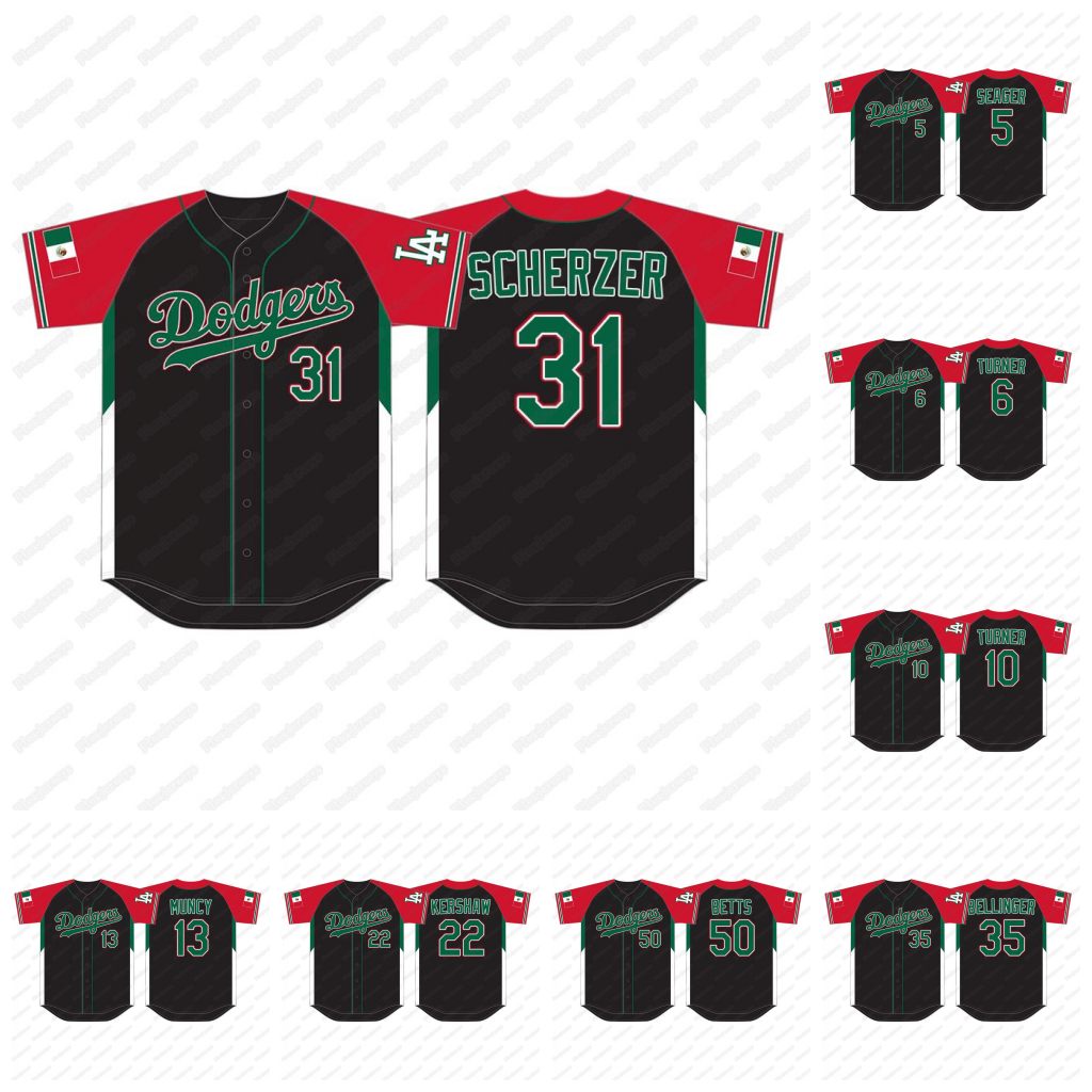 

Max Scherzer 2021 Mexican Heritage Night Jersey Mookie Betts Julio Urias Bellinger Albert Pujols Muncy Justin Trea Turner Kershaw Corey Seager Walker Buehler Lux, Blue womens s-xxl